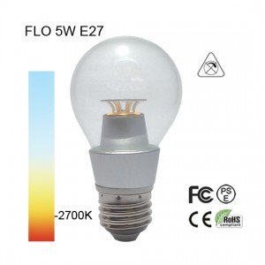 LEDlys FLO 5W E27